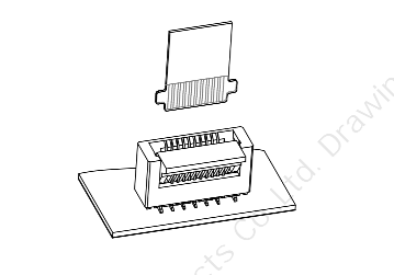 立贴0.5mm Pitch H5.2 